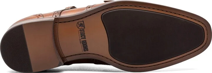 Karson Wingtip Double Monk Strap Shoe - Image 7