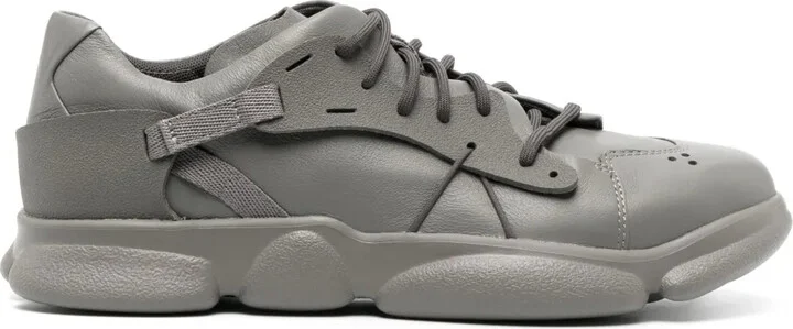 Karst panelled lace-up sneakers
