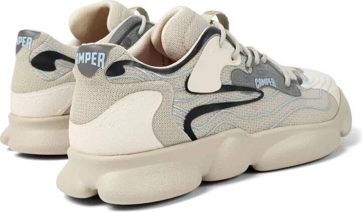 Karst panelled leather sneakers - Image 3