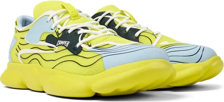 Karst wave-print lace-up sneakers - Image 2