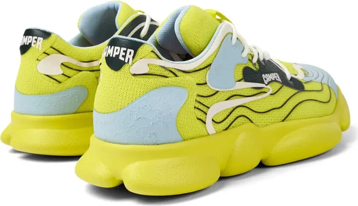 Karst wave-print lace-up sneakers - Image 3