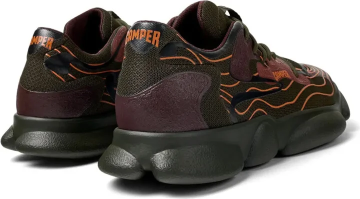 Karst wave-print lace-up sneakers - Image 3