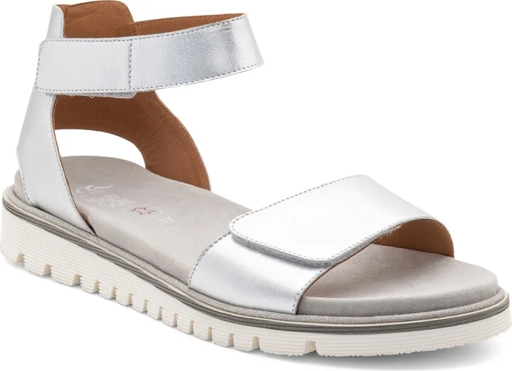 Silver Metallic Calf