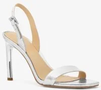 Kasia Crackled Metallic Leather Sandal - Image 7