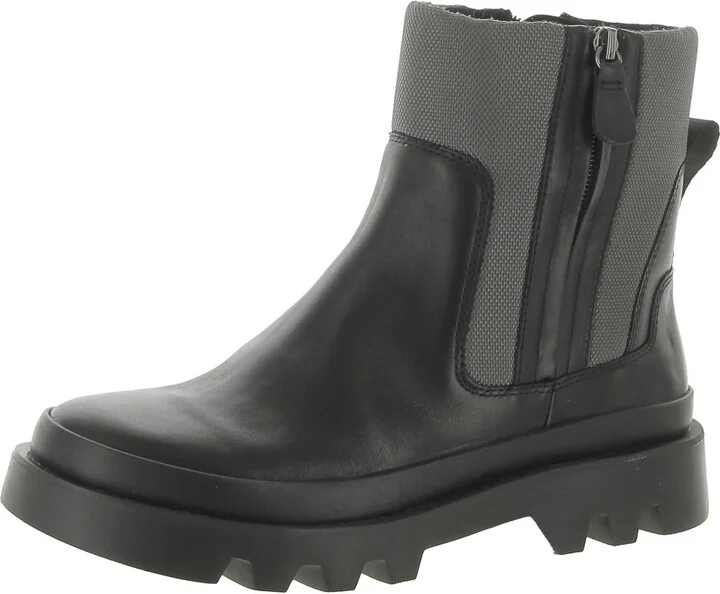 Kaskona Womens Leather Ankle Booties
