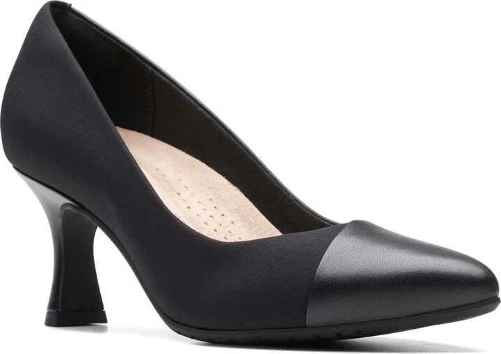 Kataleyna Rose Cap Toe Pump