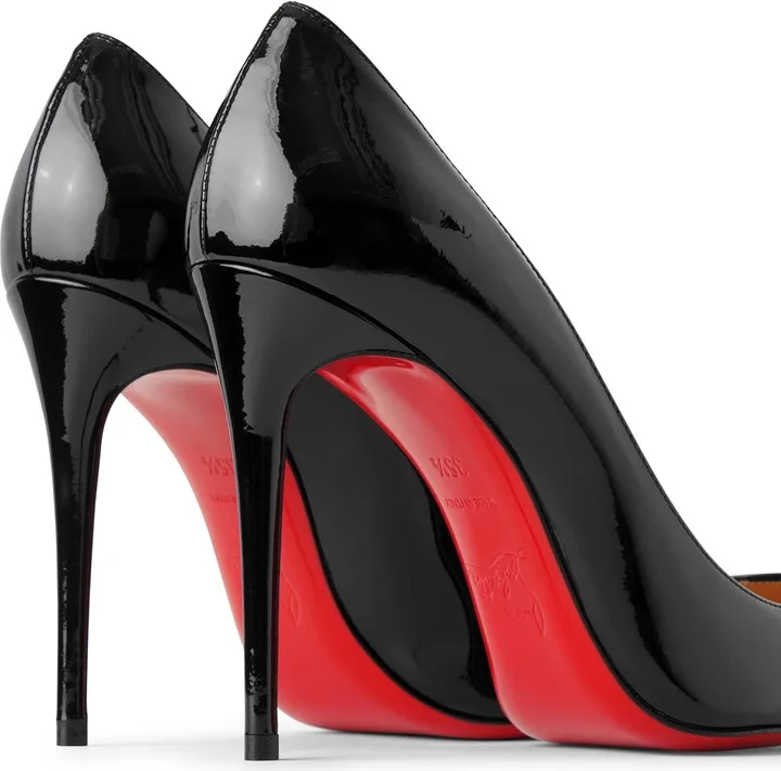 Kate 100 black patent pumps - Image 5