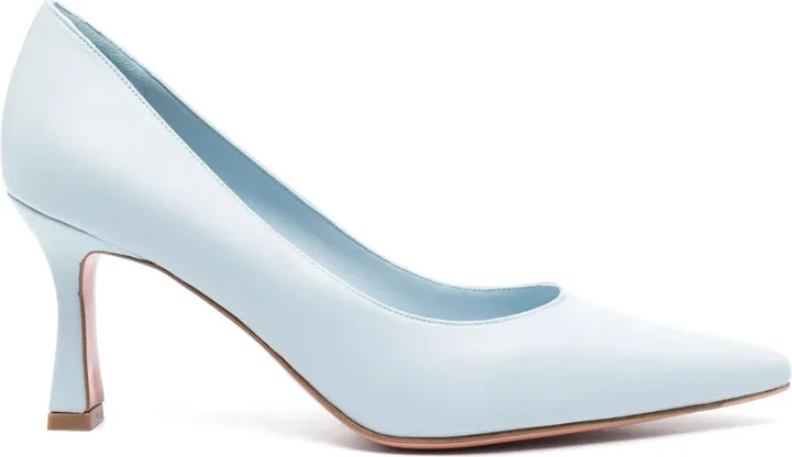 Kate 70mm leather pumps