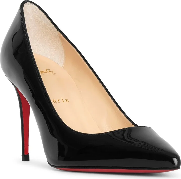 Kate 85 black patent pumps - Image 3