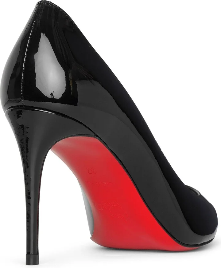 Kate 85 black patent pumps - Image 4