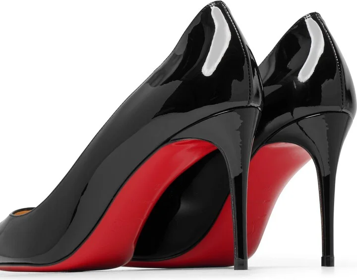 Kate 85 black patent pumps - Image 5