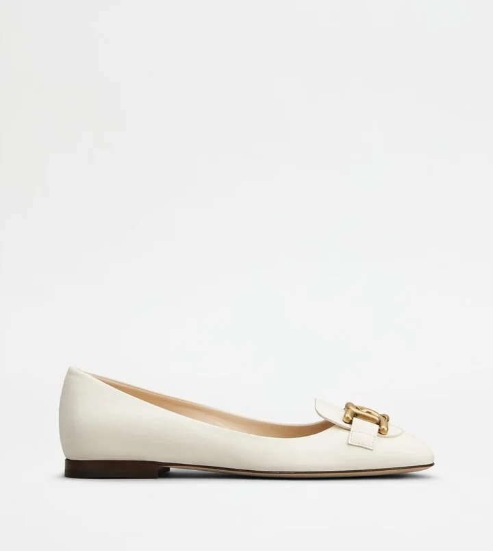 Kate Ballerinas in Leather