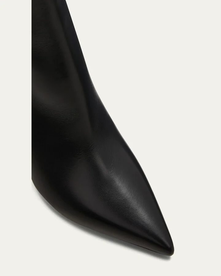 Kate Calfskin Red Sole Stiletto Knee Boots - Image 3
