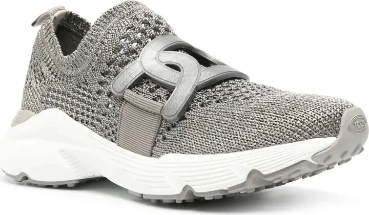 Kate crochet-knit sneakers - Image 2