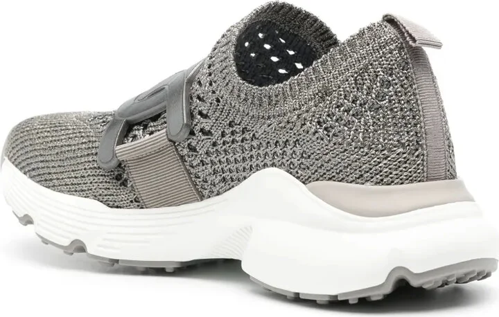 Kate crochet-knit sneakers - Image 3