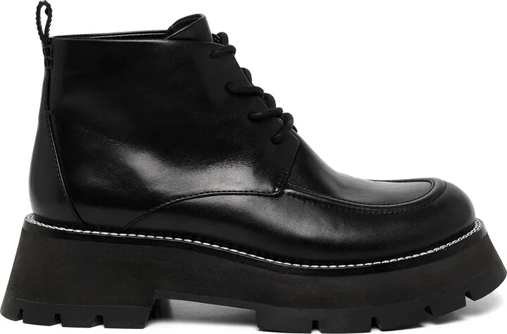 Kate lace-up ankle combat boots