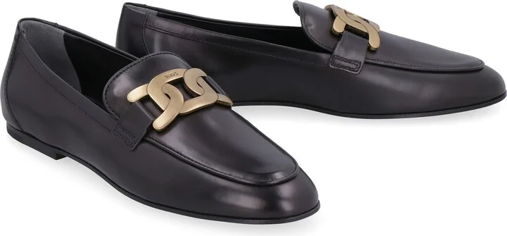 Kate Leather Loafers - Image 3