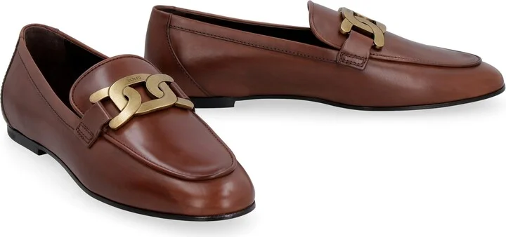 Kate Leather Loafers - Image 3