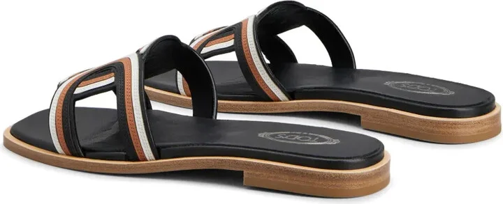 Kate leather slides - Image 3