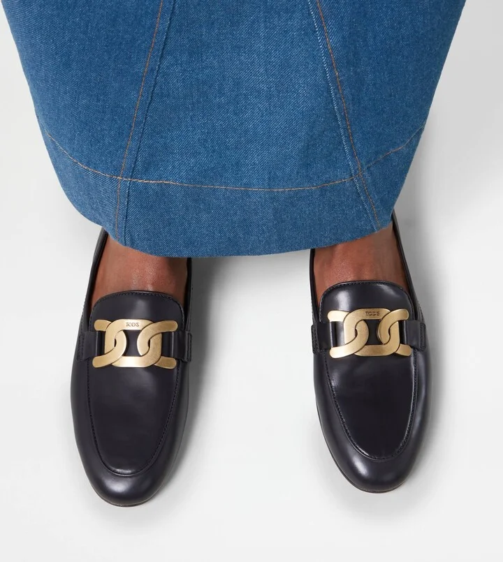 Kate Loafers in Leather - Image 6