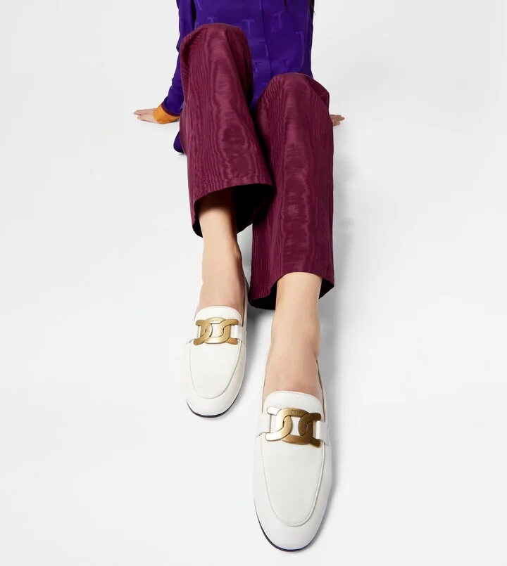 Kate Loafers in Leather - Image 6