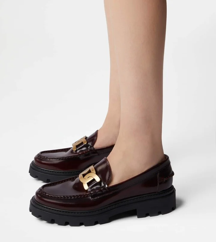 Kate Loafers in Leather - Image 6