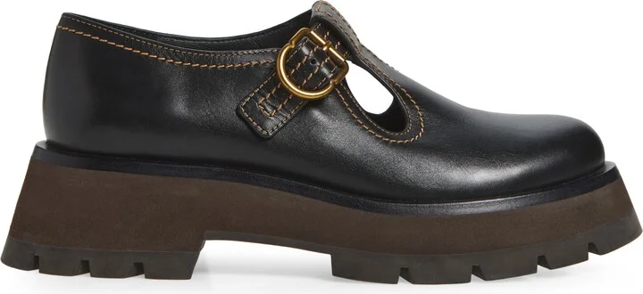 Kate Lug Sole Mary Jane Loafer - Image 3