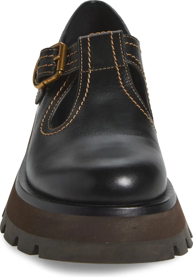Kate Lug Sole Mary Jane Loafer - Image 4
