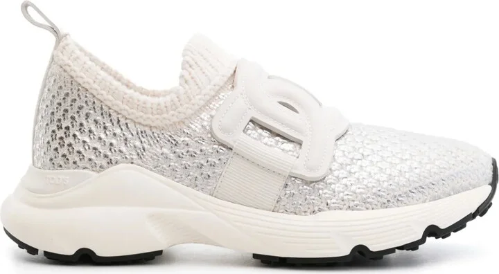 Kate metallic slip-on sneakers