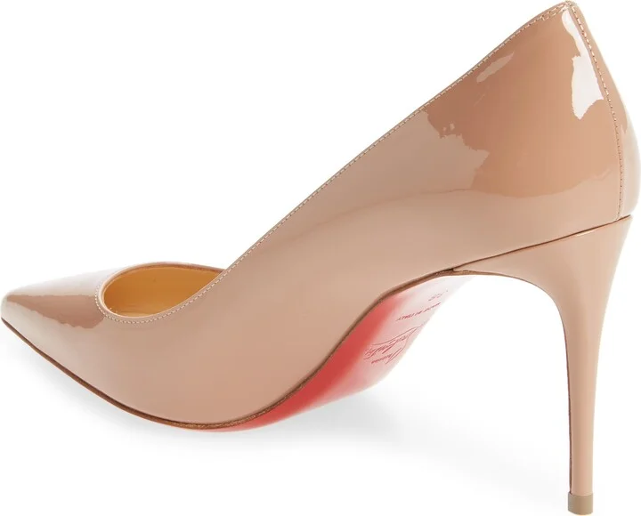 Kate Pointed Toe Patent Leather Pump - Image 2