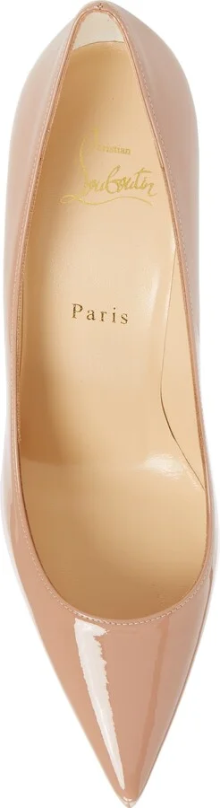 Kate Pointed Toe Patent Leather Pump - Image 5