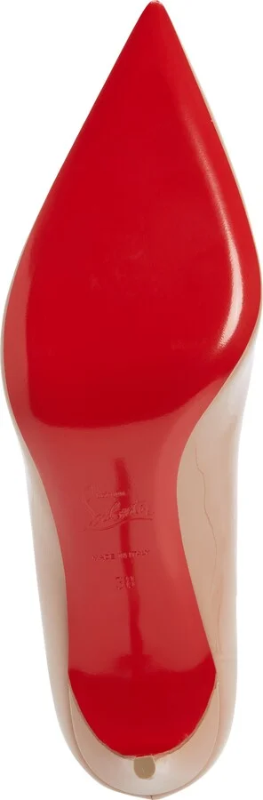 Kate Pointed Toe Patent Leather Pump - Image 6