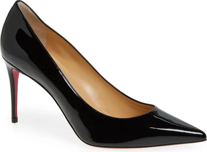 Kate Pointed Toe Patent Leather Pump - Image 8