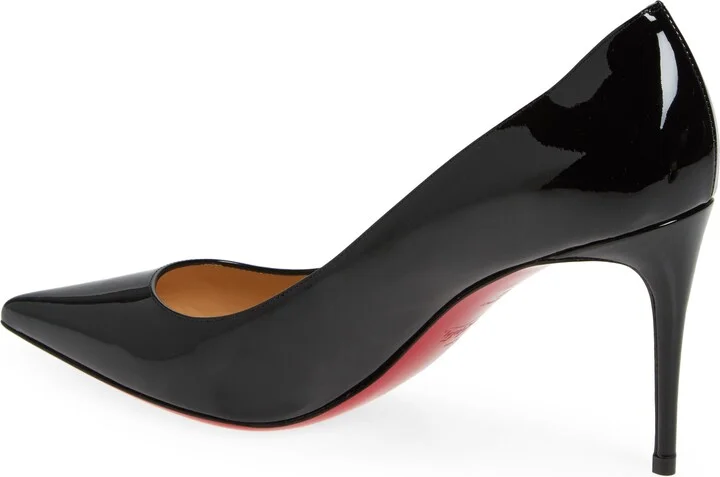 Kate Pointed Toe Patent Leather Pump - Image 9