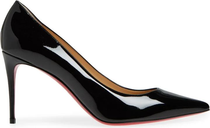Kate Pointed Toe Patent Leather Pump - Image 10