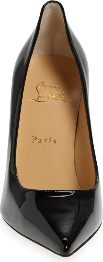 Kate Pointed Toe Patent Leather Pump - Image 11