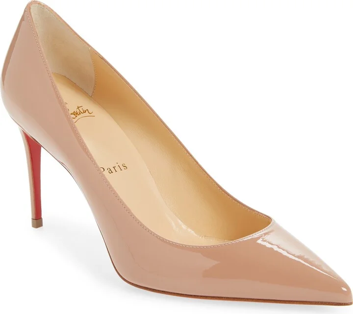Kate Pointed Toe Patent Leather Pump
