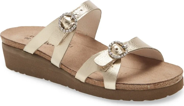 Kate Rhinestone Buckle Sandal