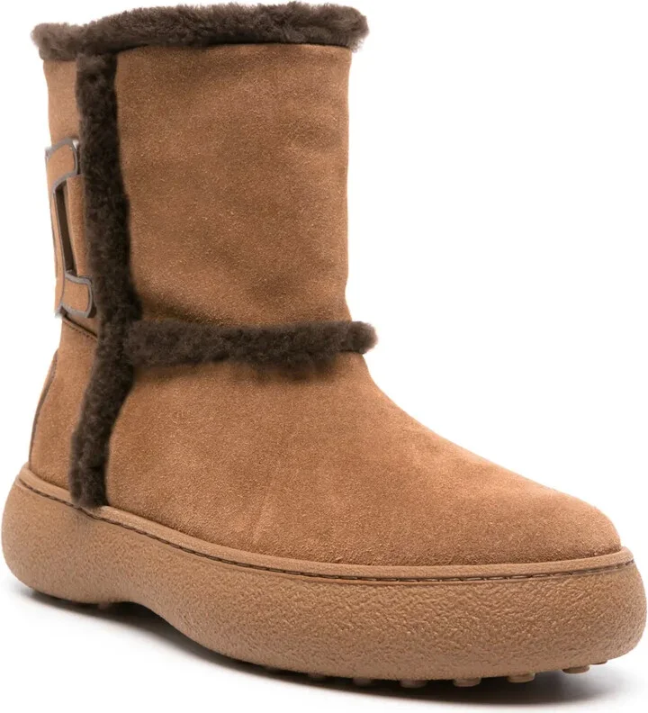 Kate shearling suede boots - Image 2