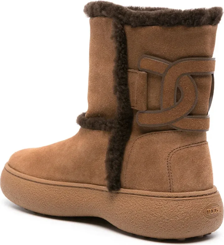 Kate shearling suede boots - Image 3