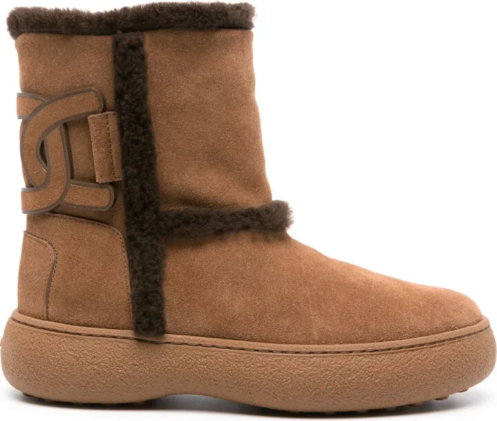Kate shearling suede boots