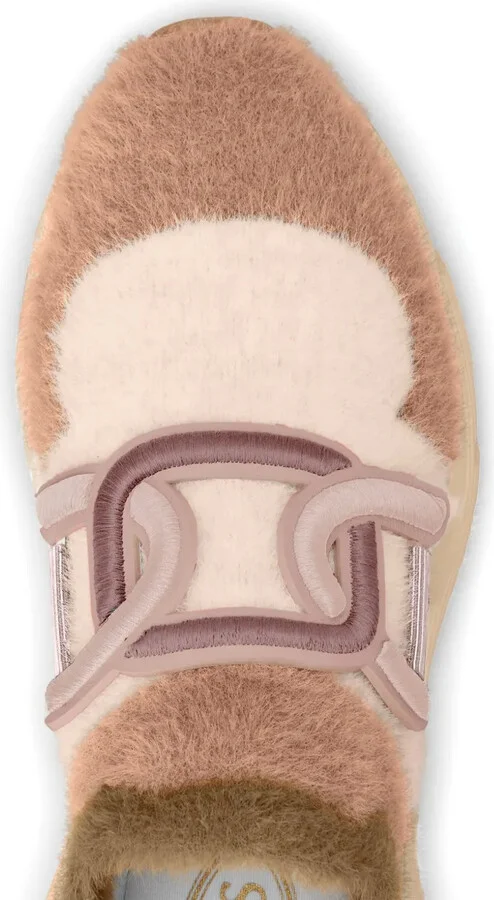 Kate slip-on faux-fur sneakers - Image 5