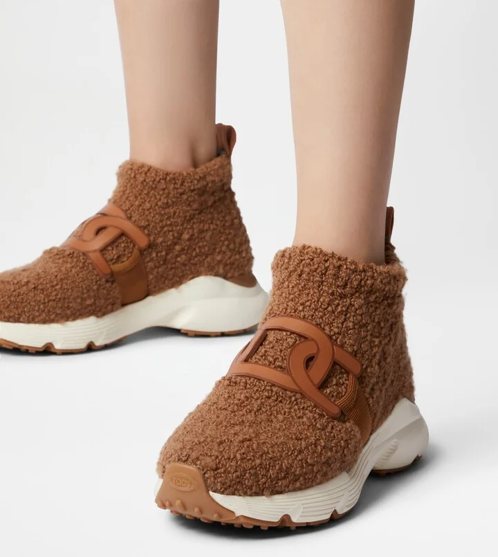 Kate Slip-on Sneakers in Bouclé Knit - Image 6