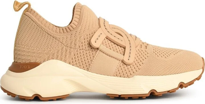 'kate' Sneakers In Beige Technical Fabric