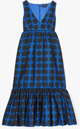 Kate Spade Art Dots Midi Dress