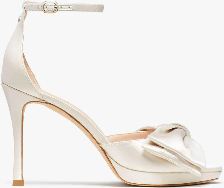 Kate Spade Bridal Bow Sandals