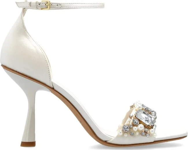 Kate Spade Embellished Bridal Sandals