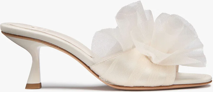 Kate Spade Flourish Tulle Heeled Sandals