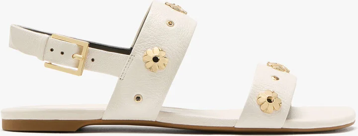 Kate Spade Flower Stud Flat Sandals