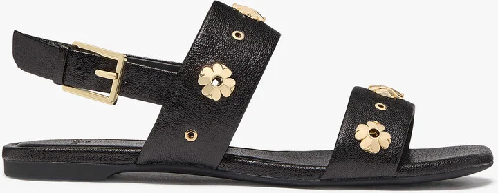 Kate Spade Flower Stud Flat Sandals